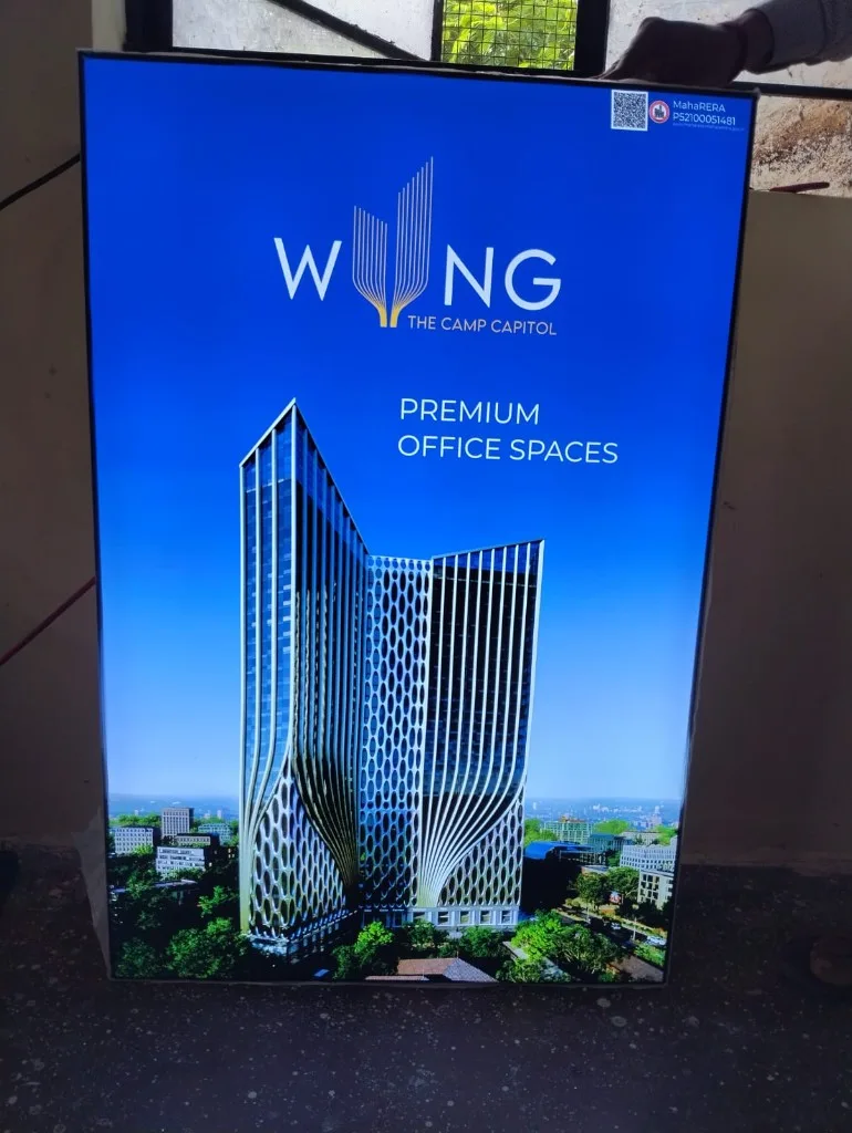 Samsung Galaxy A17 Display, Fabric Light Boxes installed in Pune