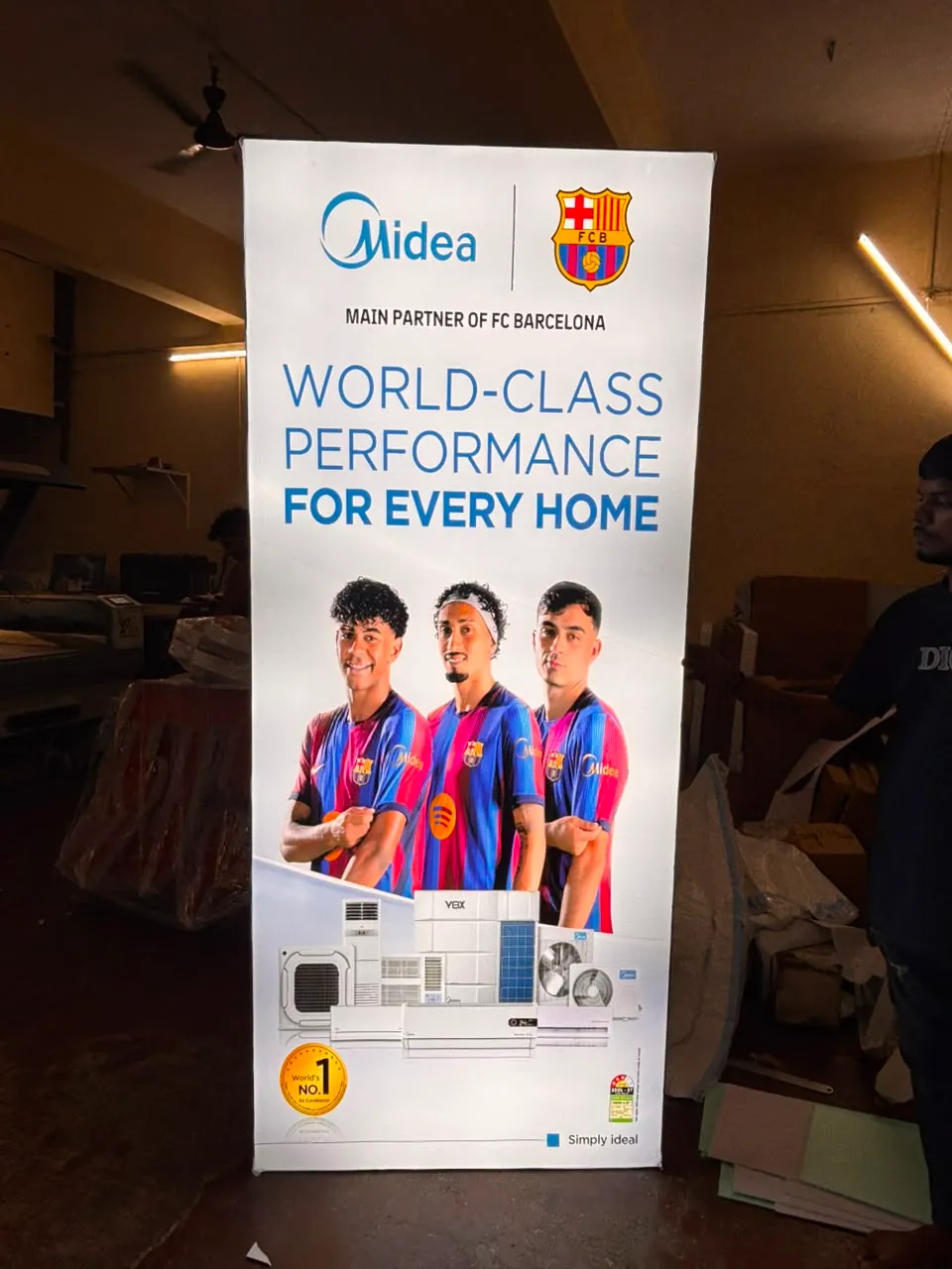 Midea Retail Standee, Standees installed in Pune