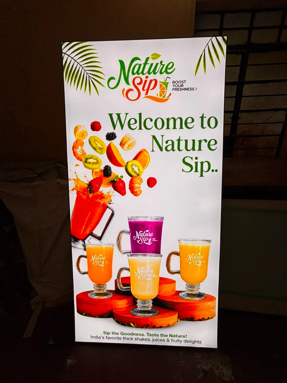 Nature Sip Promotional Standee, Standees installed in Pune